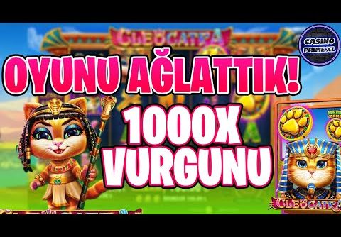 Cleocatra Big Win | Son Spinde Oyunu Feci Tokatladık – Slot Oyunları