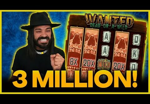 ROSHTEIN MEGA WIN ON WANTED DEAD OR A WILD!!