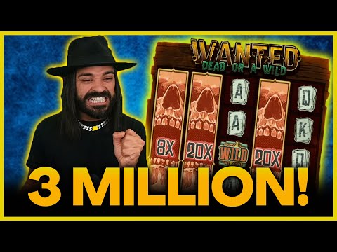 ROSHTEIN MEGA WIN ON WANTED DEAD OR A WILD!!