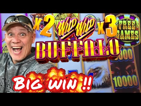 NEW SLOT 💥 BIG WIN featuring WILD WILD BUFFALO Slot Machine