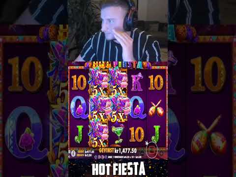 Max Win Setup! Record Win on Hot Fiesta slot! Mega Win of the week Part1