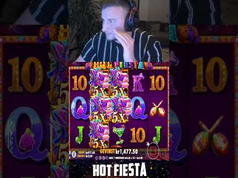 Max Win Setup! Record Win on Hot Fiesta slot! Mega Win of the week Part1