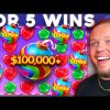 MY BIGGEST SLOT WINS OF THE YEAR! ($100,000!)