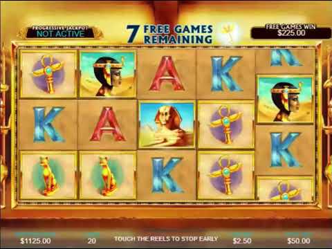 Super Big Win and Jackpot in Pharaoh’s Treasure Deluxe Slot from Playtech