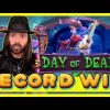 ROSHTEIN RECORD WIN ON DAY OF DEAD NEW SLOT!! $200 BET