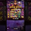 MY BIGGEST WIN ON WILD WEST GOLD! WOW!! #crypto #gambling #slots #casino