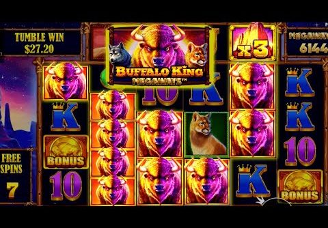 HUGE WIN On Buffalo King Megaways | Pragmatic Slot ($0.25 Bet)