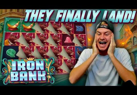 BEST SYMBOL LANDS! – Super Big Win on Iron Bank Slot