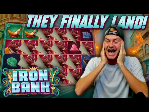 BEST SYMBOL LANDS! – Super Big Win on Iron Bank Slot