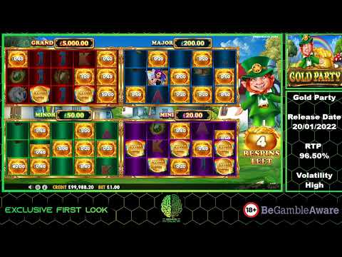 Gold Party Slot Big Win Bonus Preview By Pragmatic Play