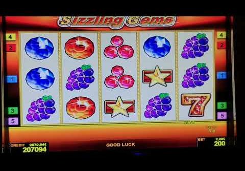 Sizzling Gems ! #2 Euro Bet ! #slot machine! #Freispiele! #novoline ! #Big Win! #Admiral #Amazing