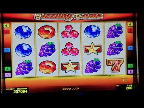 Sizzling Gems ! #2 Euro Bet ! #slot machine! #Freispiele! #novoline ! #Big Win! #Admiral #Amazing