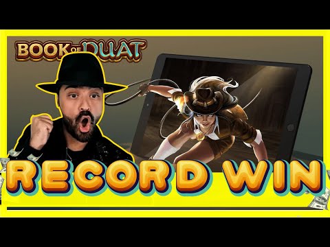 ROSHTEIN RECORD WIN ON BOOK OF DUAT NEW SLOT!!