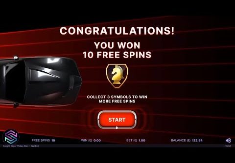 Knight Rider Slot – HUGE Win