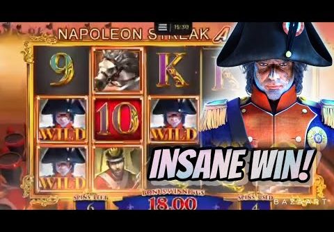 * BIG WIN * NAPOLEON (Blueprint) SLOT * WHAT A HIT *