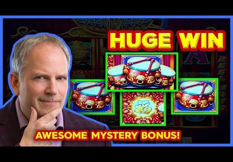 MYSTERY FEATURE HUGE WIN! Dancing Drums Prosperity Slot – AWESOME SESSION!