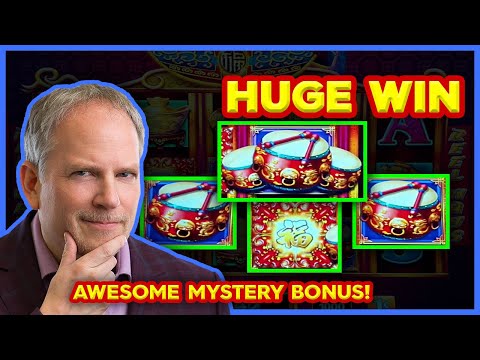 MYSTERY FEATURE HUGE WIN! Dancing Drums Prosperity Slot – AWESOME SESSION!