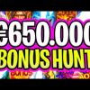 🔴 MY BIGGEST SLOT BONUS HUNT OPENING EVER €650.000 LIVE  SLOTS 🔥 JOIN ME FOR BIG  RECORD WINS‼️