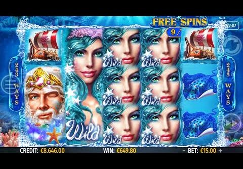 Slot BAR King Neptun Online Macchinette Italia RECORD WIN Bet 15€