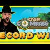 ROSHTEIN RECORD WIN ON CASH COMPASS NEW SLOT!! $1,000 BET