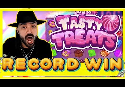 ROSHTEIN RECORD WIN ON TASTY TREATS!! NEW SLOT $500 BET