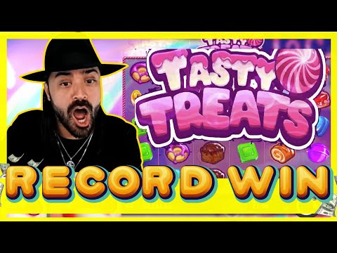 ROSHTEIN RECORD WIN ON TASTY TREATS!! NEW SLOT $500 BET