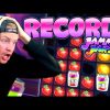 OUR NEW RECORD WIN ON JAMMIN’ JARS SLOT!!!