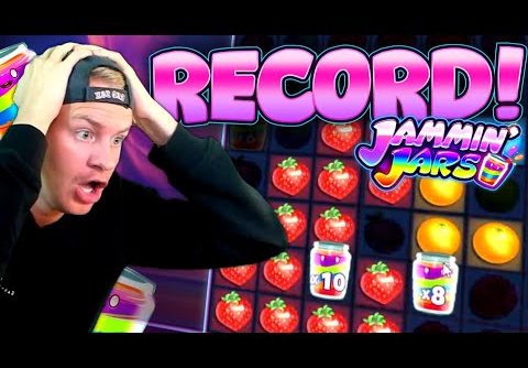 OUR NEW RECORD WIN ON JAMMIN’ JARS SLOT!!!