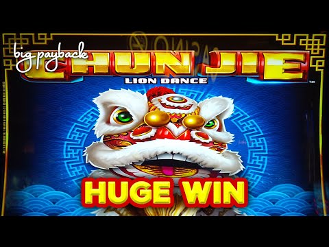HUGE WIN BONUS! Chun Jie Lion Dance Slot – LOVED IT!!