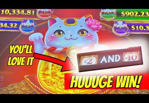NEW SLOT! FUN AND HUGE WIN on Meow Meow Madness!