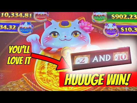 NEW SLOT! FUN AND HUGE WIN on Meow Meow Madness!