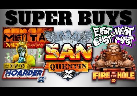 *SUPER BONUS BUYS* X5 BUT CAN WE GET A BIG WIN? 5 SCATTER BUY ON SAN QUENTIN!!!!!