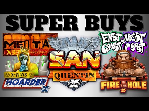 *SUPER BONUS BUYS* X5 BUT CAN WE GET A BIG WIN? 5 SCATTER BUY ON SAN QUENTIN!!!!!