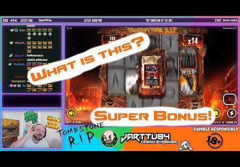 What Is This Normal Bonus Turns Super Bonus!! Huge Win From Tombstone R I P !!