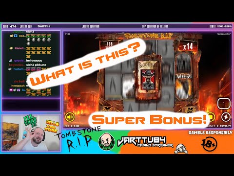 What Is This Normal Bonus Turns Super Bonus!! Huge Win From Tombstone R I P !!