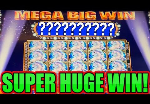 🦄**MEGA HUGE WIN!**🦄LOTS OF UNICORNS! MYSTICAL UNICORN SLOT MACHINE BONUS WINS!