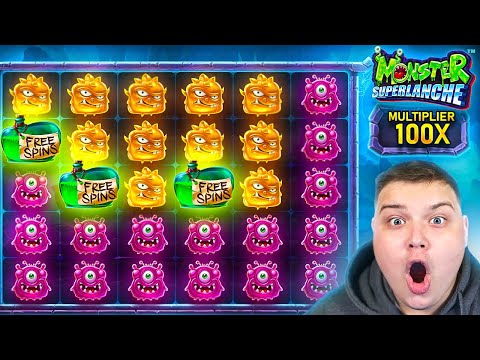 SUPER RARE 100X MULTI On MONSTER SUPERLANCHE?!.. (RECORD WIN)