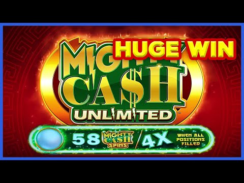 BONUS AFTER BONUS! Mighty Cash Unlimited Phoenix Edition Slot – HUGE WIN!