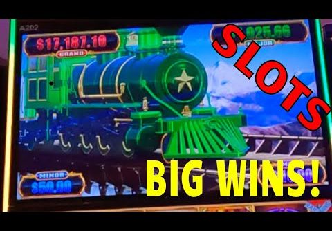 low bet and BIG WINS I put $100 in a slot , this is what happened