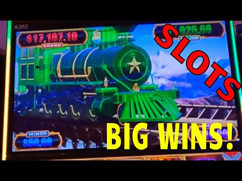 low bet and BIG WINS I put $100 in a slot , this is what happened