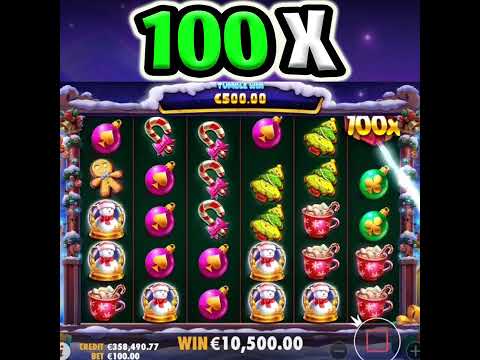 SANTA’S GREAT GIFT €100 MAX BET 🎁 SUPER BONUS MASSIVE WIN‼️ #shorts