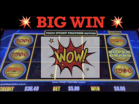 💥 BIG WIN 💥DOLLAR STORM SLOT MACHINE 🎰 EMPERORS TREASURE 🎰 POKIE WINS