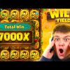 WILD YIELD RECORD 7000X WIN On STAKE?!.. (STREAM HIGHLIGHTS)