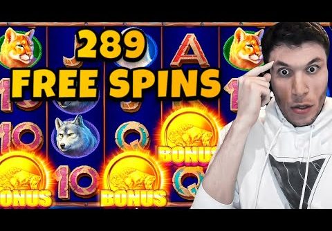 TRAINWRECKS GETS RECORD FREE SPINS ON THE NEW BUFFALO KING!