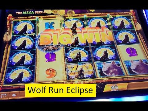 Wolf Run Eclipse Slot for the Big Win!! IGT Game