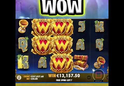 HAND OF MIDAS SLOT 🔥 BACK TO BACK MEGA BIG WINS 🤑 MAX BET SUPER BONUS‼️  #shorts