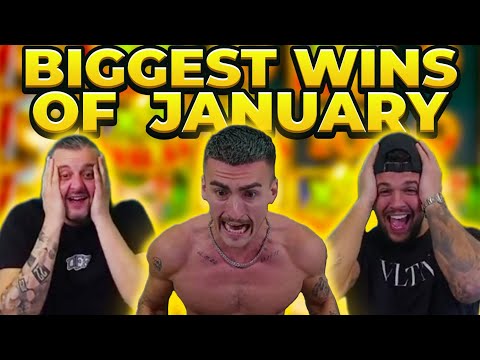 BIGGEST WINS OF THE MONTH OF JANUARY (2023) – Insane Online Slot compilation