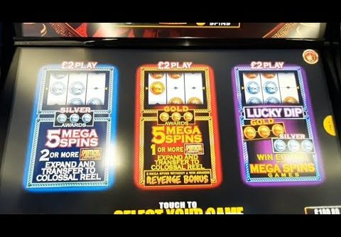 £100 v’s Bookies FOBT Slot. Spartacus Gold Mega Spins.