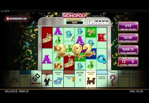 MONOPOLY MEGAWAYS (BIG TIME GAMING) ONLINE SLOT