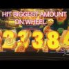 HANDPAY💥HUGE WIN NEW JUMANJI  SLOT MACHINE 💥 HIT BIGGEST AMOUNT ON WHEEL on $2.40 Bet